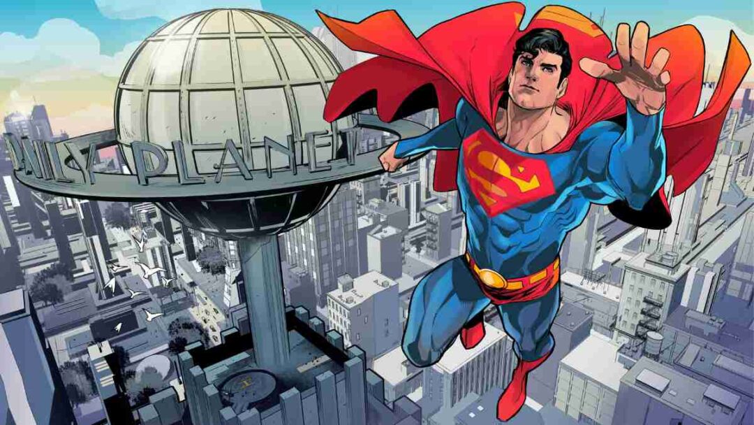 karakter superhero superman di komik
