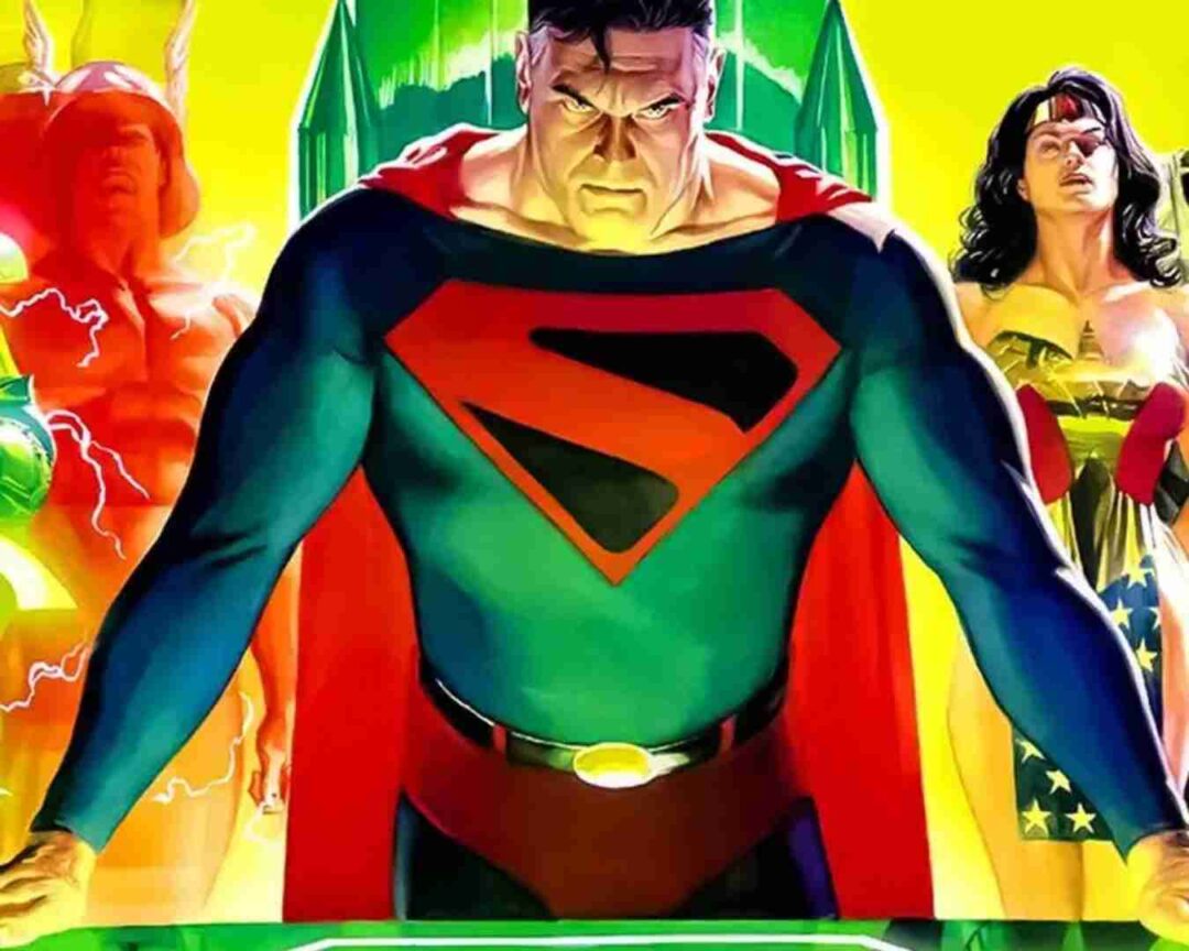 gambar superman dari komik kingdom come