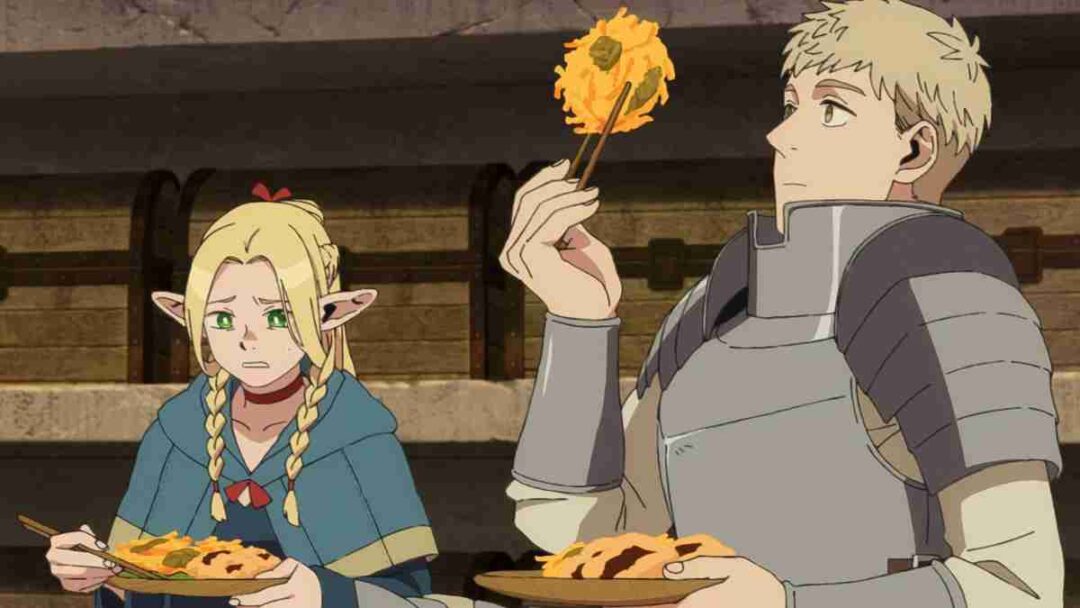 marcille dan laios dari dungeon meshi