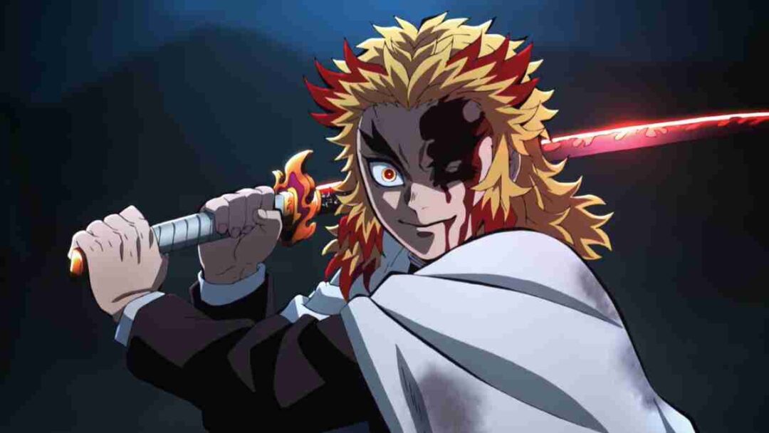 pedang nichirin kyojuro rengoku