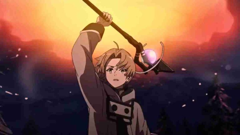 rudeus pakai sihir mushoku tensei