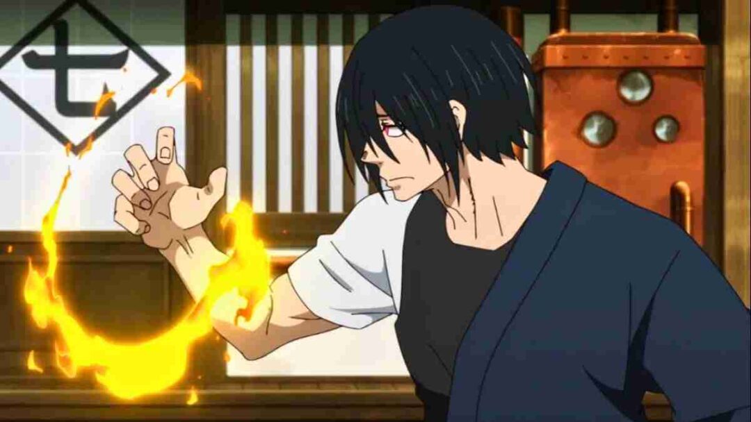 gambar karakter Shinmon Benimaru dari anime Fire Force