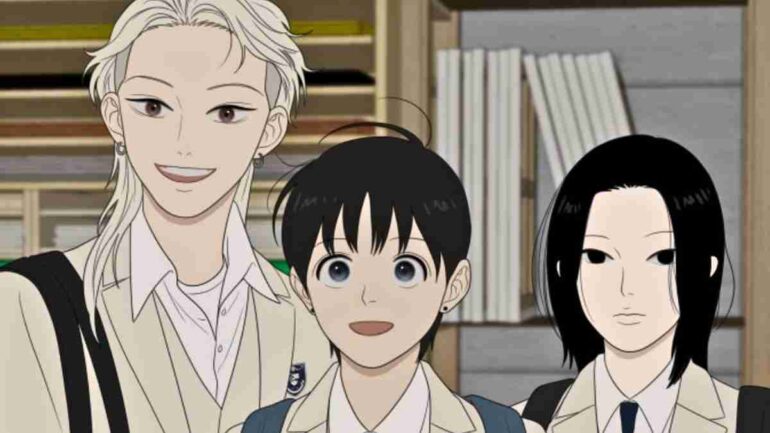 Dakyung, Han Sol, So Yi dari webtoon The Students of Illip Arts High