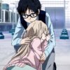 adegan salah satu serial anime tersedih yang berjudul Your Lie in April