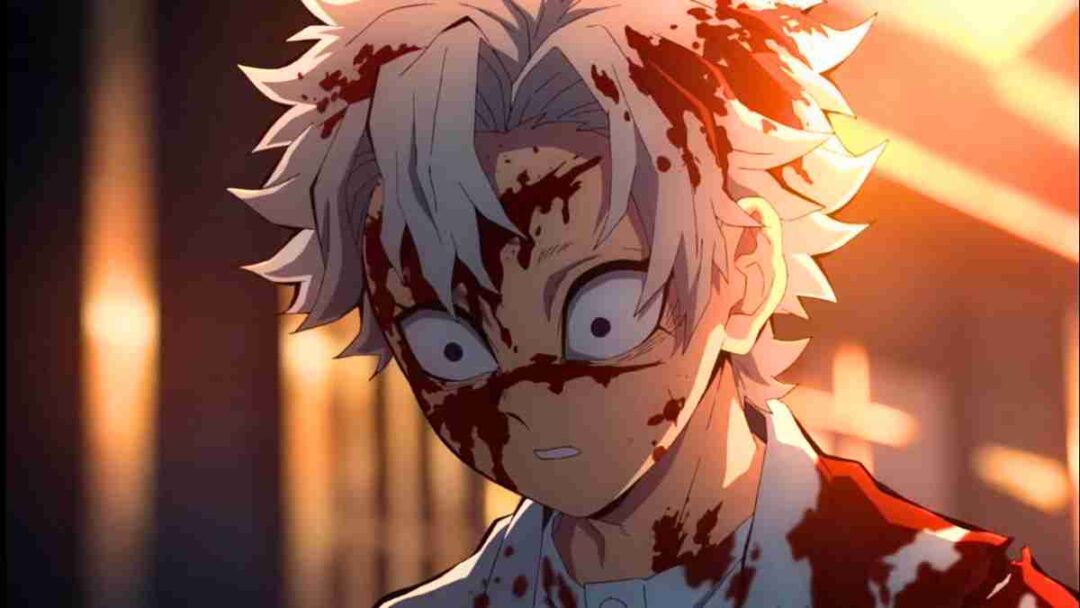 bekas luka Sanemi shinazugawa akibat serangan ibunya