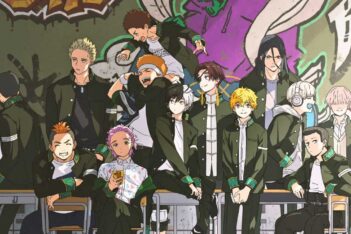 gambar anggota geng bofurin kelas 1 di wind breaker