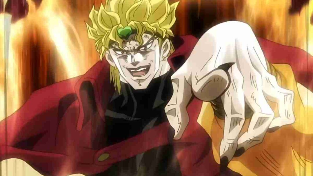 gambar karakter dio brando dari anime jojo bizzare adventure