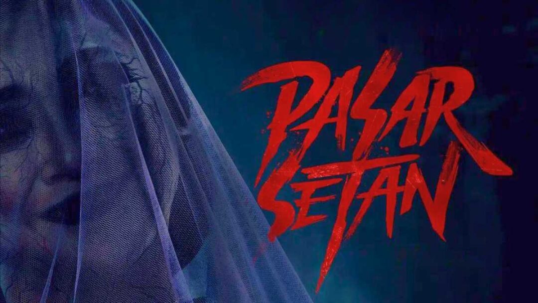 gambar potongan poster film horo indonesia berjudull pasar setan