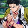 gambar karakter gyomei himejima dari anime demon slayer