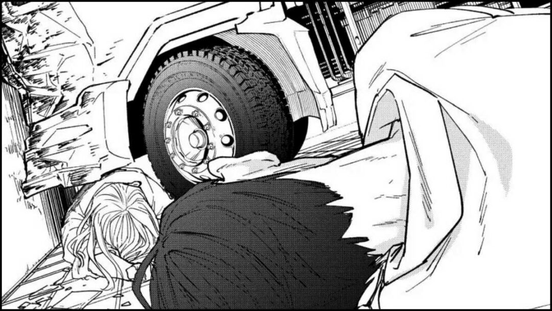gambar hajime umemiya dan ibunya mengalami kecelakaan di manga wind breaker