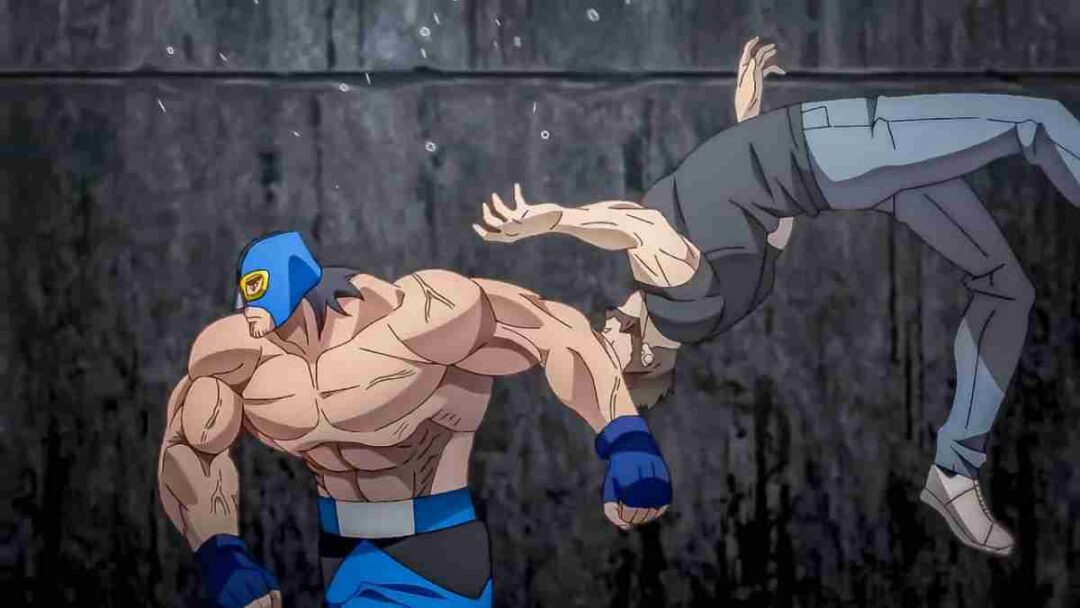 gambar karakter mifune melawan juzo fujimaki dari anime Garouden: The Way Of The Lone Wolf 