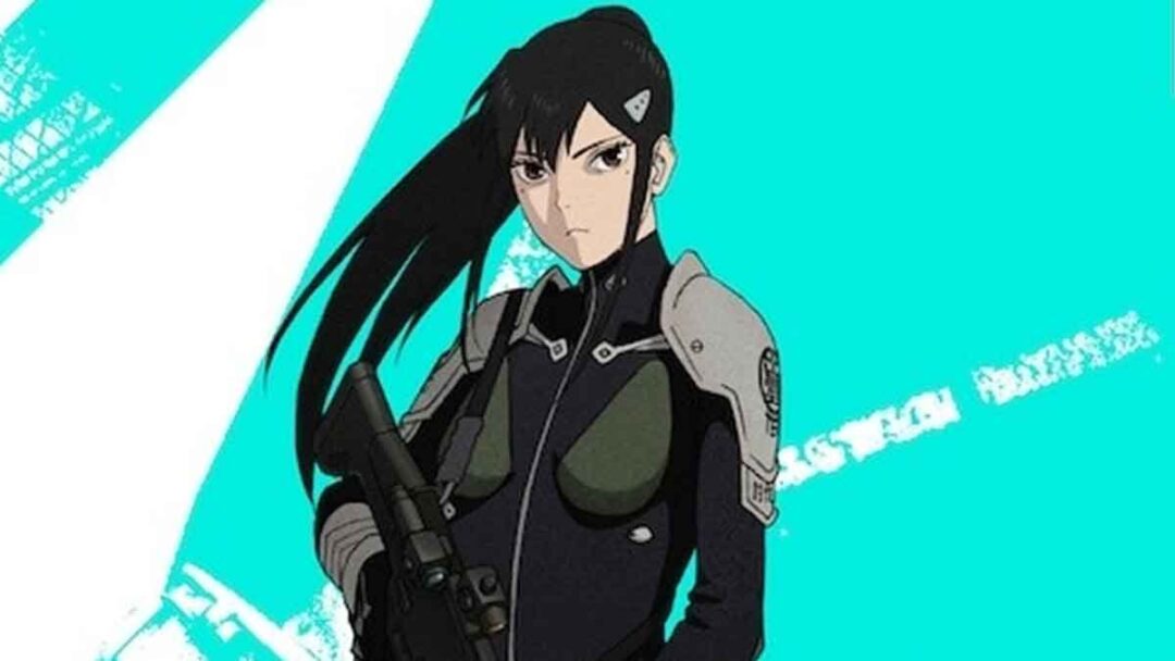 mina ashiro kapten divisi 3 pasukan pertahanan kaiju no. 8