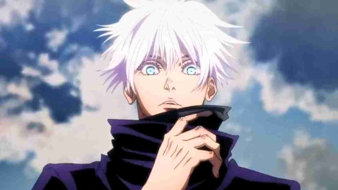 gambar karakter satoru gojo dari anime jujutsu kaisen