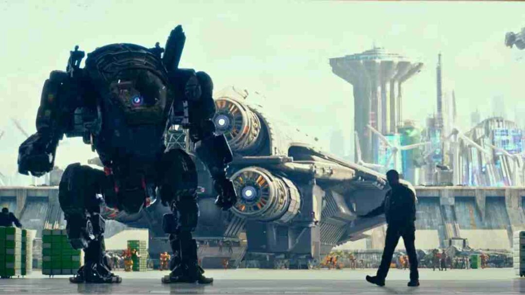 robot zoe dan kolonel elias di film atlas