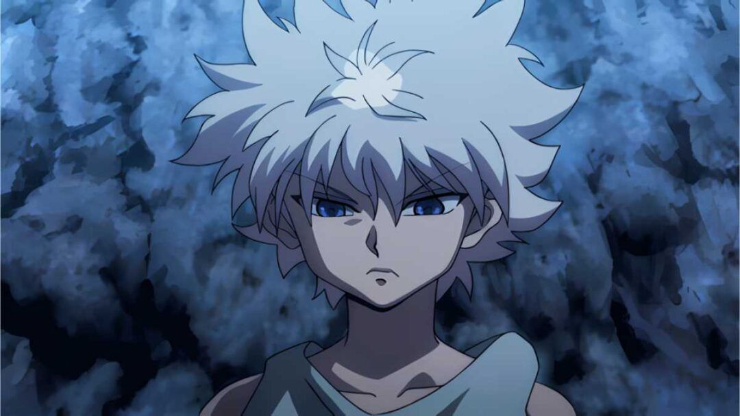 gambar karakter Killua Zoldyck dari anime Hunter x Hunter