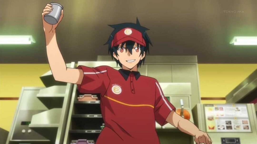 gambar adegan anime The Devil is A Part Timer