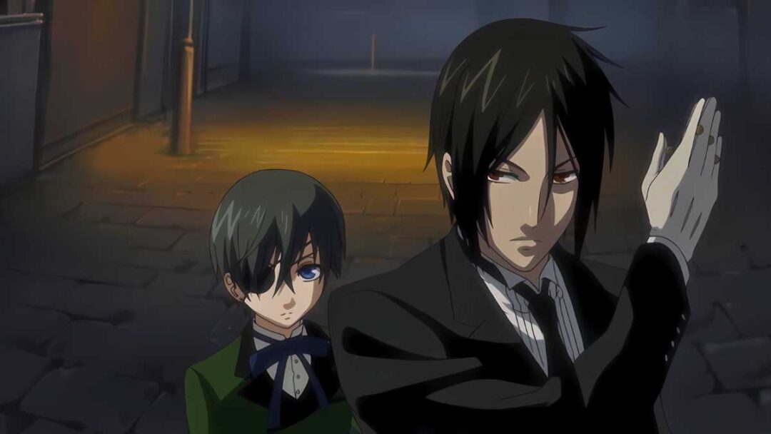 gambar adegan anime black butler