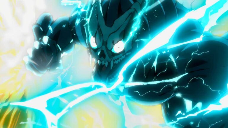 gambar sampul kaiju no 8, salah satu serial anime netflix terbaru