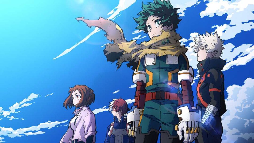 gambar sampul serial anime my hero academia