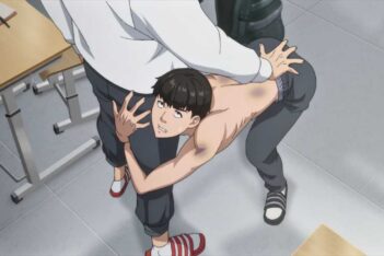 gambar di anime how to fight yang dikenal dengan judul lain viral hit atau tenka dokugaku