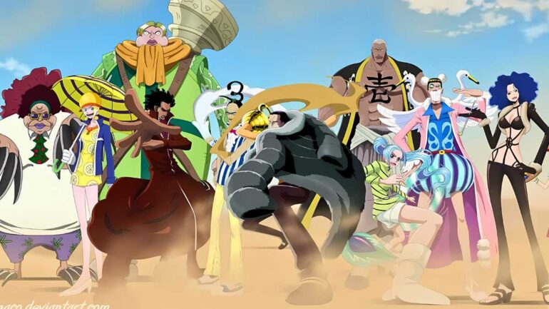 gambar karakter baroque works di seri one piece