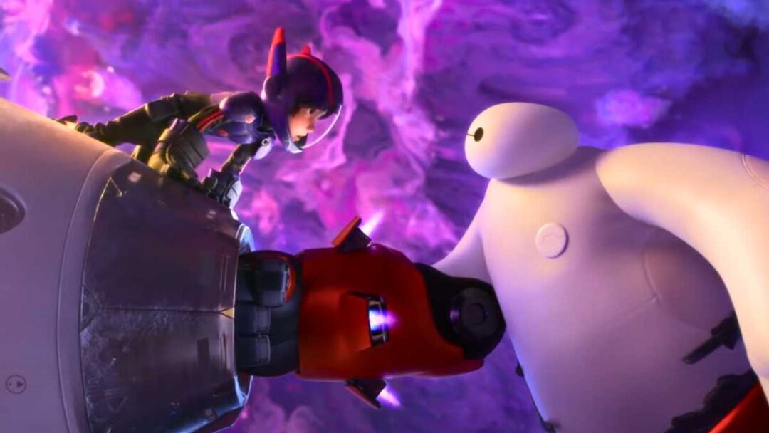 gambar adegan baymax berkorban di film big hero 6