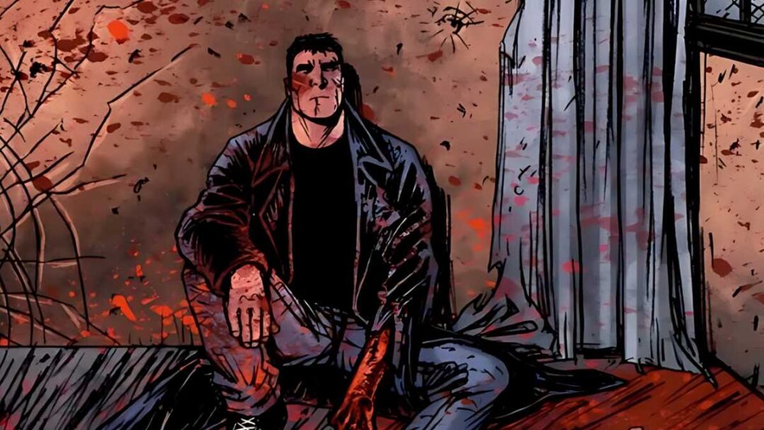 gambar karakter billy butcher habis bunuh mm di komik the boys