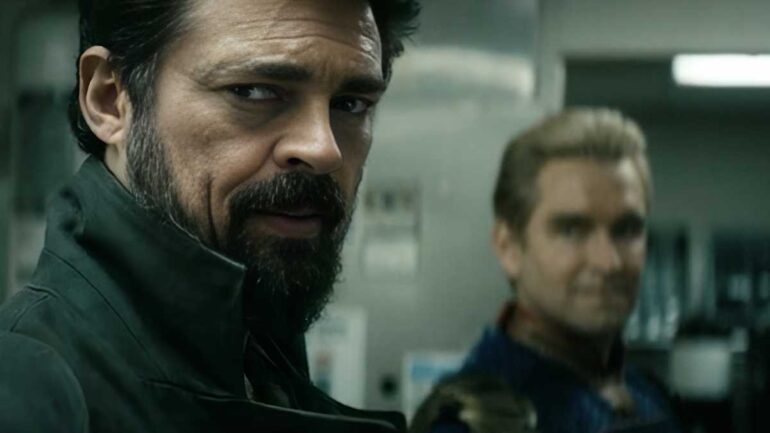 gambar karakter butcher dan homelander dari the boys season 4