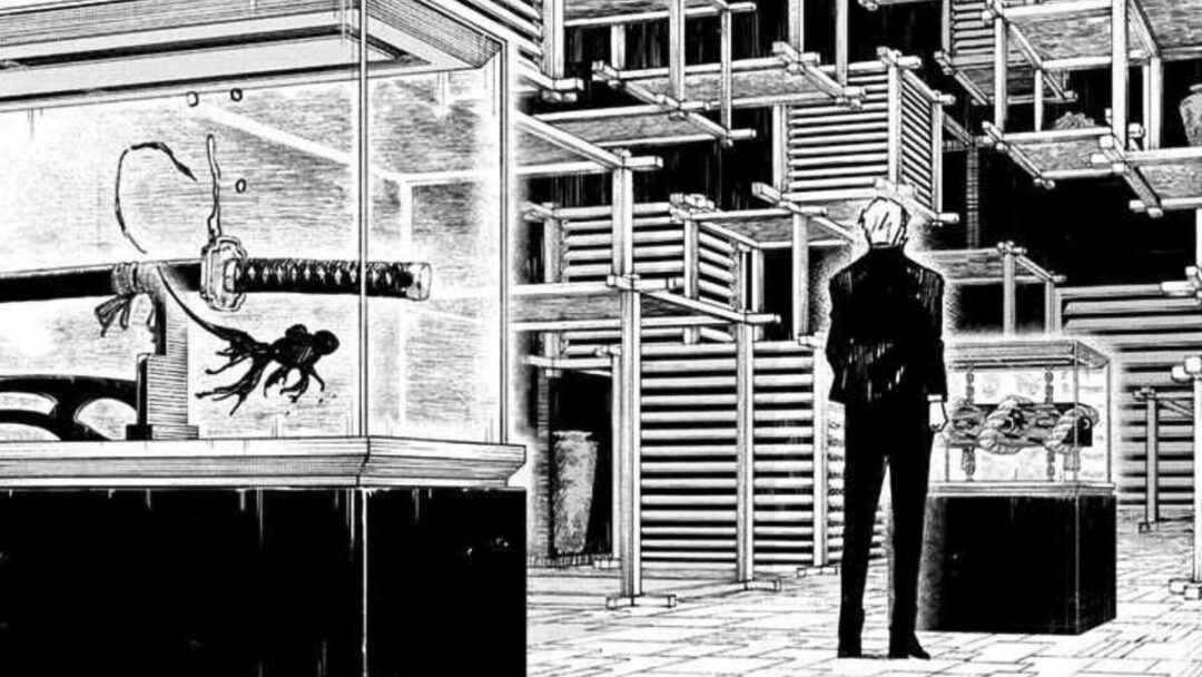 gambar chihiro memanfaatkan kuro ountuk memata-matai sazanami