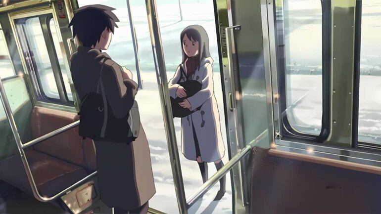 gambar adegan film anime 5 centimeter per second