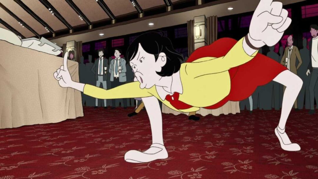 gambar adegan film anime The Night is Short Walk on Girl