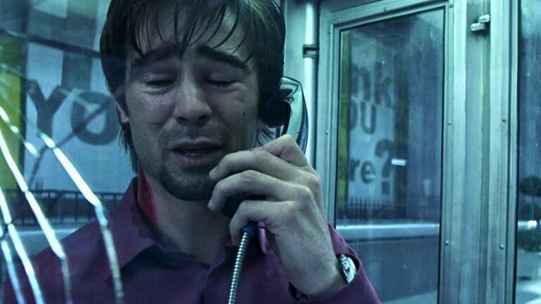 gambar colin farrell di film phone booth