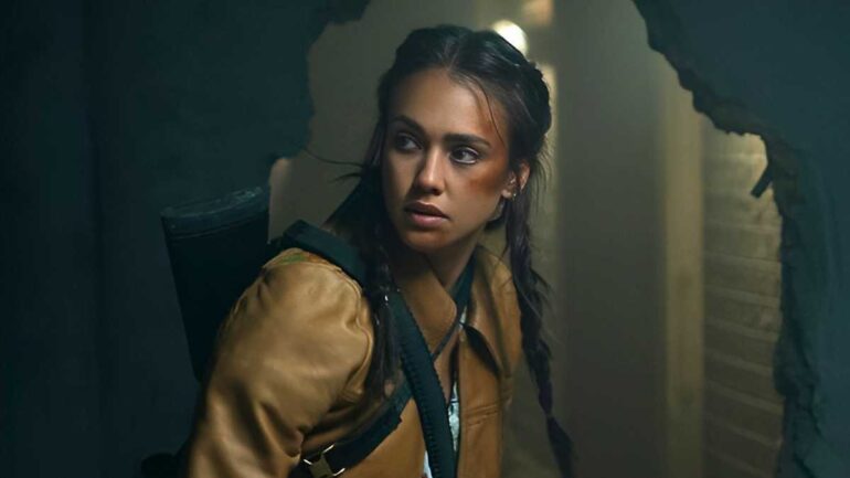 gambar jessica alba di film trigger warning yang tayang di netflix tahun 2024