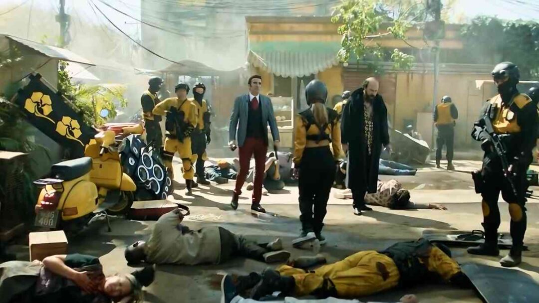 gambar karakter glen, june 27, gideon di film boy kills world