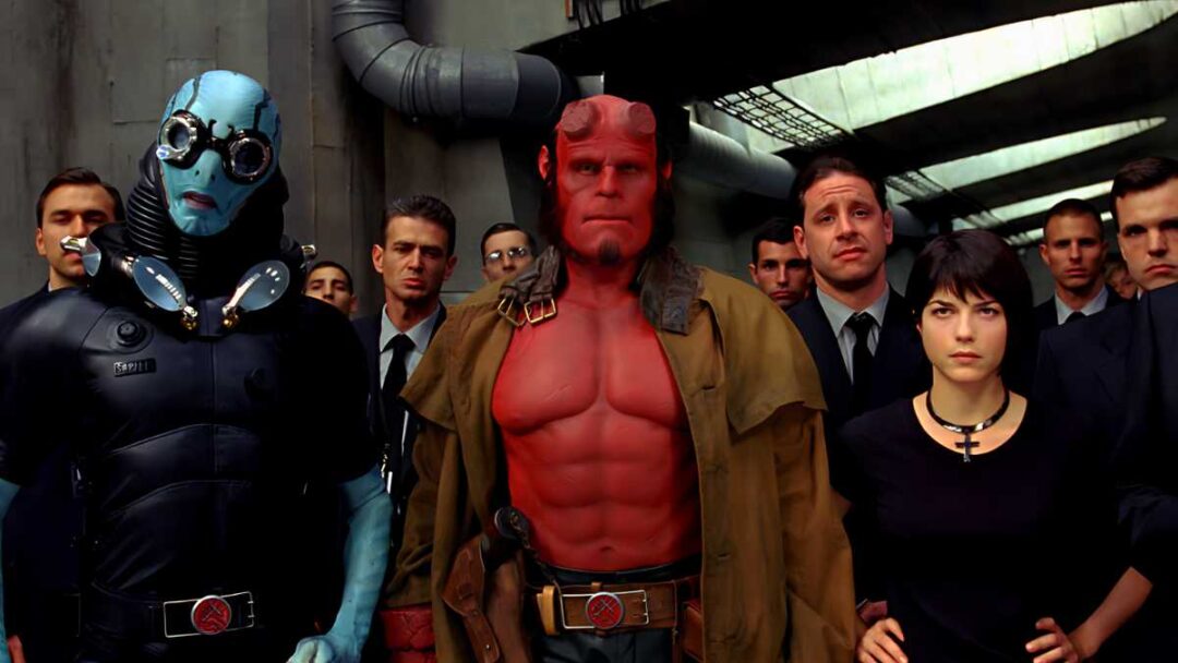 gambar adegan film superhero yang berjudul hellboy