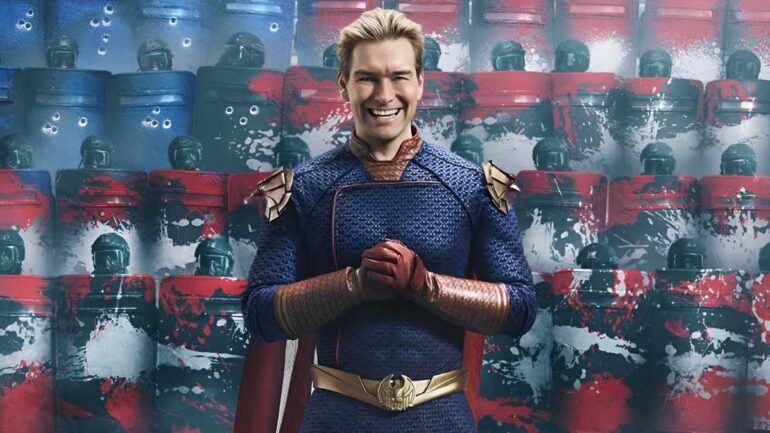 gambar karakter homelander dari serial the boys