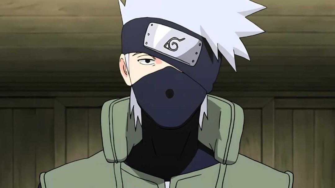 gambar karakter anime berambut putih kakashi hatake dari naruto