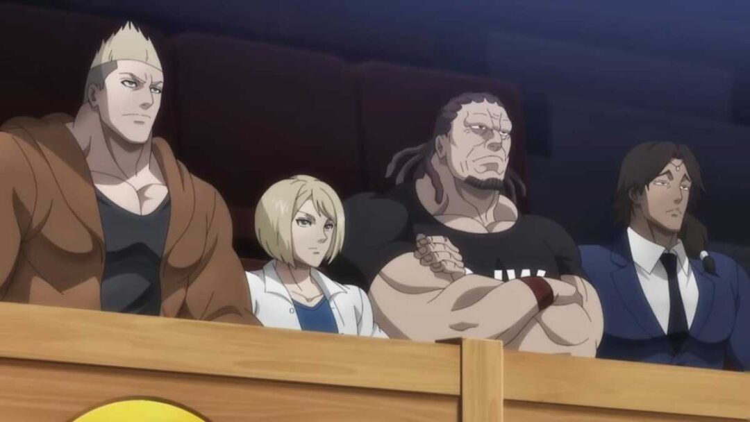 gambar karakter kengan ashura di anime baki hanma vs kengan ashura