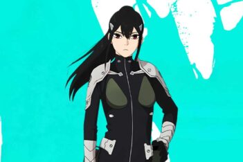 gambar karakter mina ashiro dari seri manga dan anime kaiju no 8