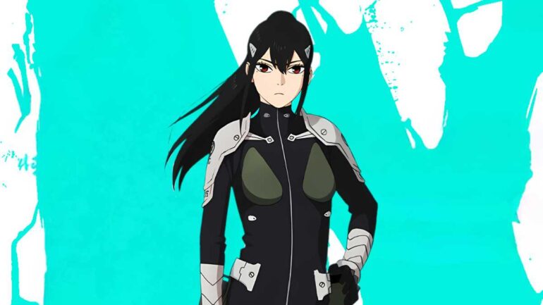 gambar karakter mina ashiro dari seri manga dan anime kaiju no 8