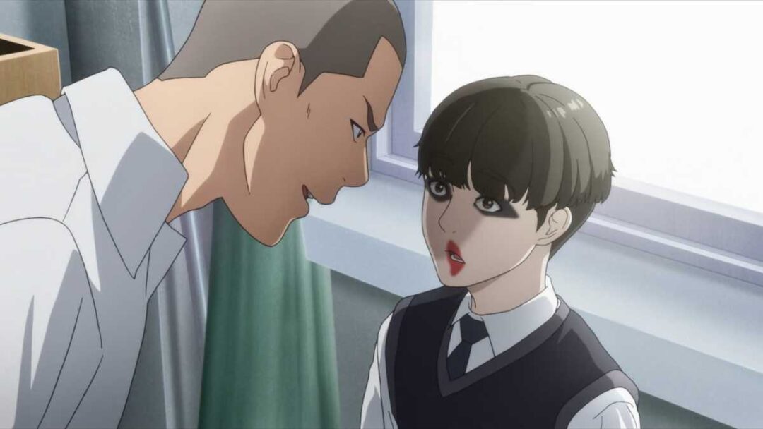 gambar karakter pakgo dan yoo hobin dari anime viral hit