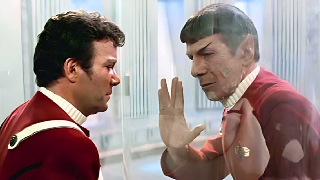 gambar adegan pengorbanan spock di film wrath of khan