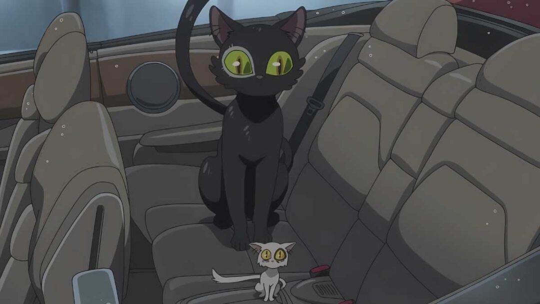 gambar karakter sadaijin dan daijin di film suzume