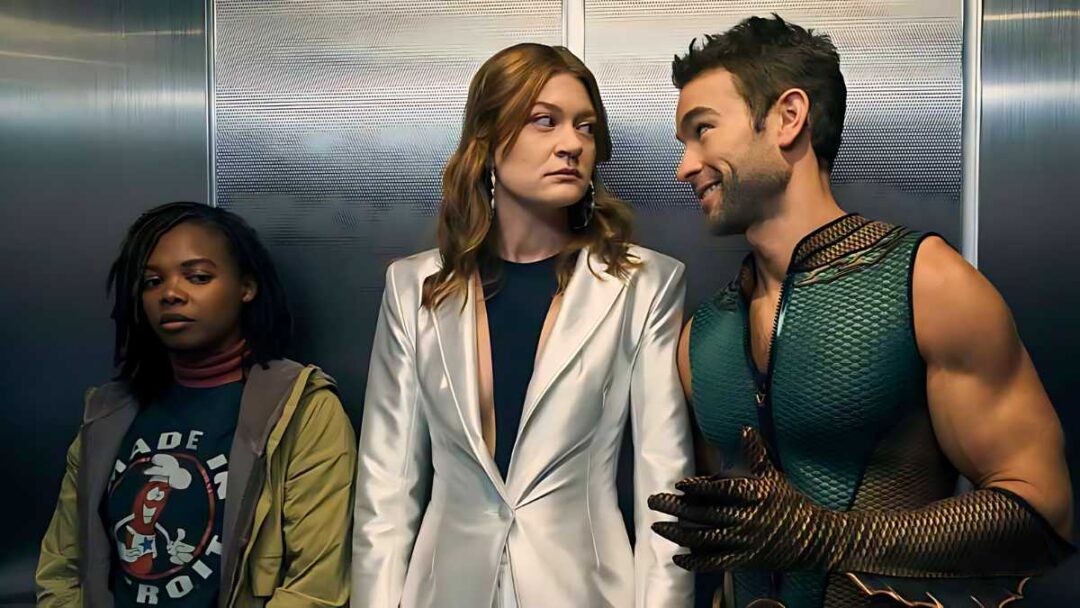 gambar karakter sage, ashley, deep dari serial the boys season 4