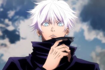 gambar karakter gojo satoru dari anime jujutsu kaisen