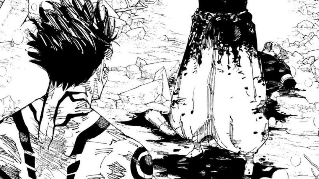 gambar sukuna membunuh gojo dari manga jujutsu kaisen
