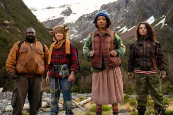 gambar karakter jepperd, gus, wendy, dan bear di serial sweet tooth season 3