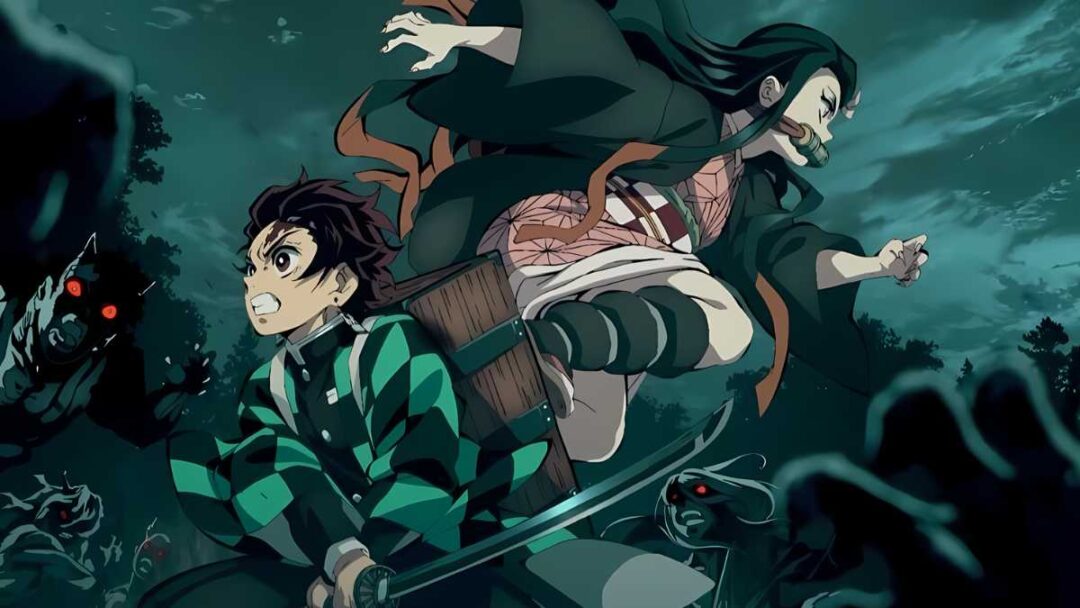 gambar karakter tanjiro dan nezuko dari anime demon slayer kimetsu no yaiba
