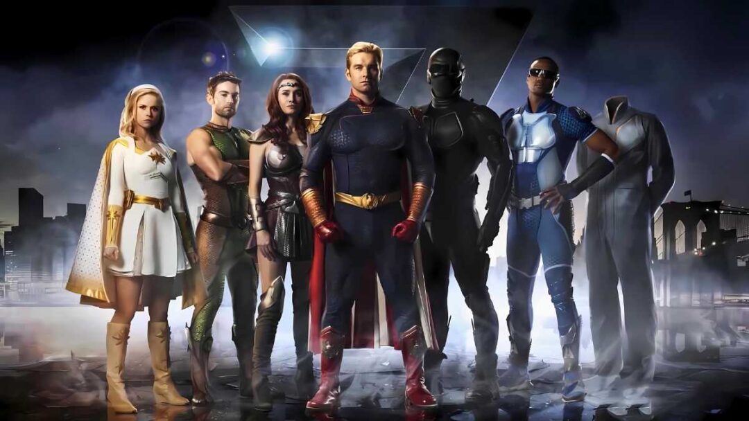 gambar karakter anggota superhero the seven dari serial the boys