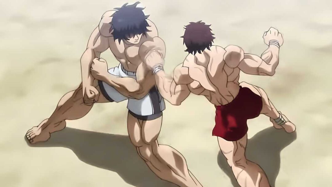 gambar adegan tokita ohma lawan baki hanma